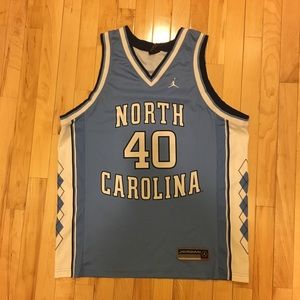 UNC Tarheels basketball jersey Jordan brand